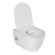 Λεκάνη Κρεμαστή Cerastyle City Rimless Bidet 019100-d με Κάλυμμα Soft Close Λευκή